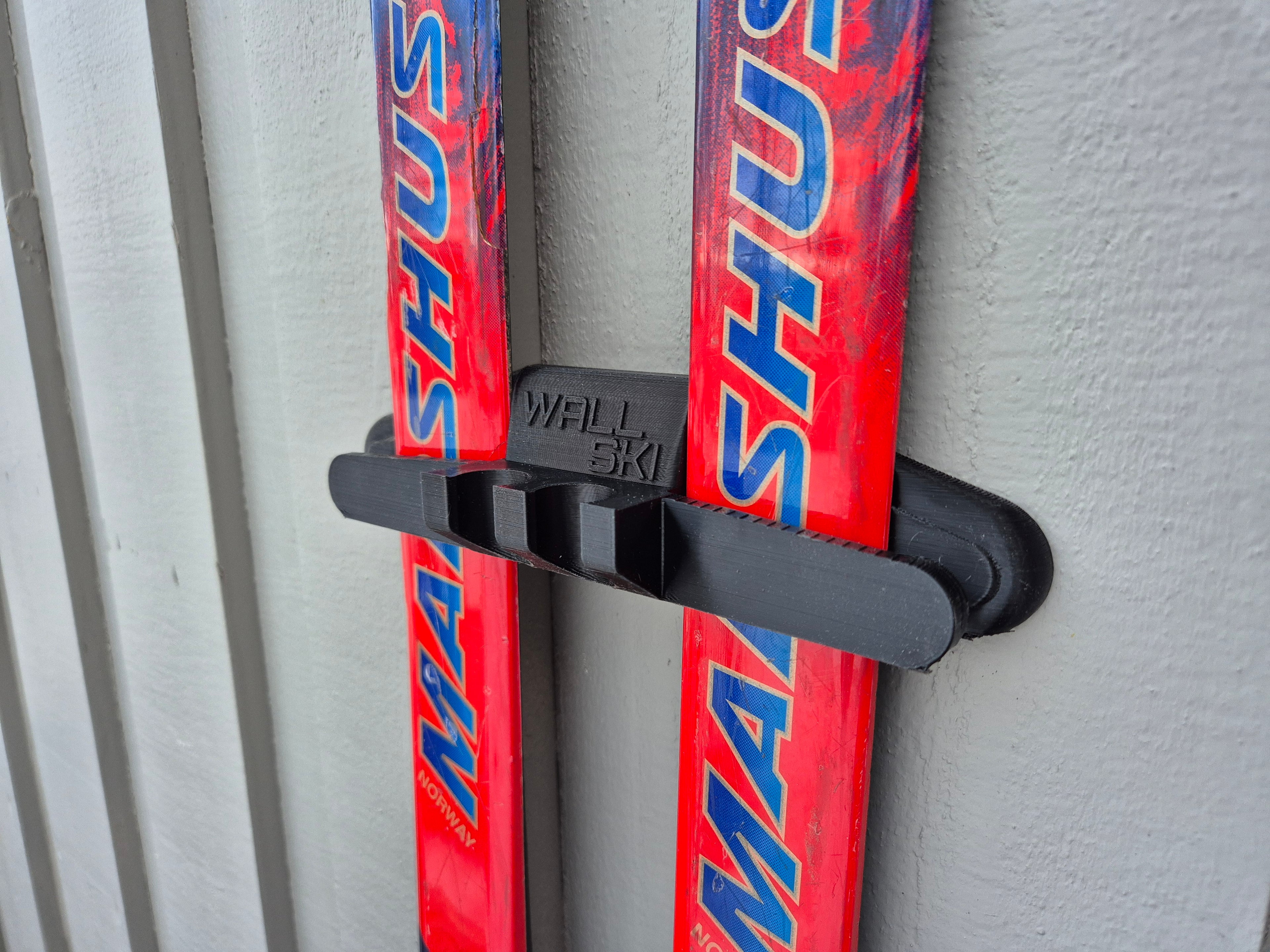 WallSki 2-pakke – veggfeste for ski